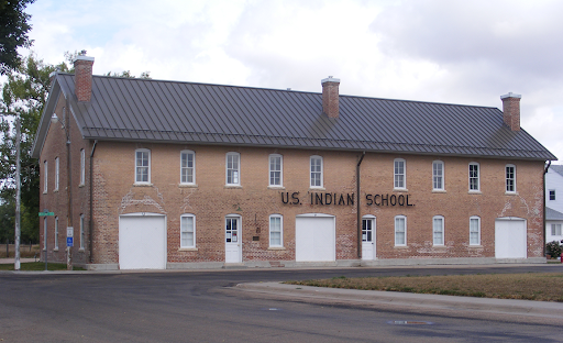 The manual training building as it appears today.  The building houses the foundation's Interpretive Center.  Photos provided