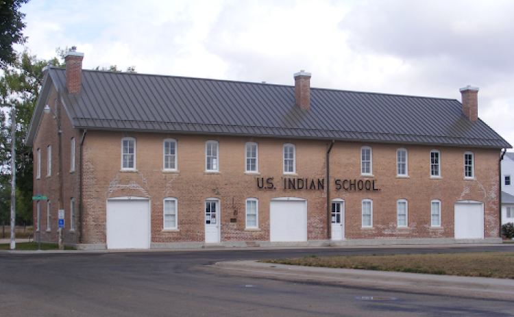 The manual training building as it appears today.  The building houses the foundation's Interpretive Center.  Photos provided